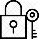 Securite Serrure Cle Icône