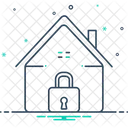 Sécurité à domicile  Icône