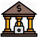 Sécurité bancaire  Icône
