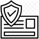 Sécurité des cartes de crédit  Icône