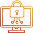 Securite Des Donnees Moniteur Cadenas Icon