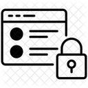 Sécurité des données  Icône