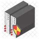 Securite Du Serveur Protection Des Donnees Securite Du Systeme Icon