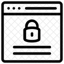 Site Web Securite Logiciels Icône