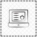 Securite En Ligne Cybersecurite Protection Icône