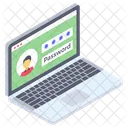 Connexion Utilisateur Securite En Ligne Securite Web Icône