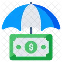 Securite Financiere Protection Financiere Argent Securise Icône