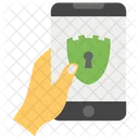 Securite Mobile Protection Mobile Logiciel Antivirus Icon