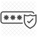 Securite Par Mot De Passe Protection Par Mot De Passe Securite Icône
