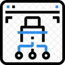 Reseau Securite Surete Icon