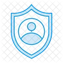 Utilisateur Bouclier Protection Icon