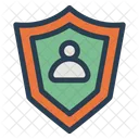 Utilisateur Bouclier Securite Icon