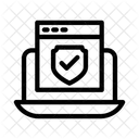 Internet Page Web Securise Icon