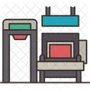 Security Checkpoint Passenger Icon