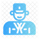 Security Guard Police Icon