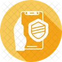 Security Hand Holding Phone Safety Icon