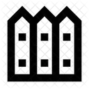 Security Fence House Icon