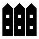 Security Fence House Icon