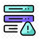 Server Down Failure Error Icon