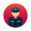 Security Guard Officer Icon