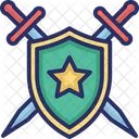Security Emblem Sword Icon