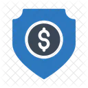 Shield Protection Dollar Icon