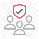 Security Protection Group Icon