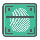 Security Fingerprint Scanner Icon