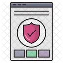 Security Protection Browser Icon