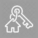 Security House Key Icon