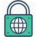 Security Globe Digital Icon