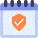 Security Calendar Time And Date Icon