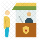 Security Cabin Check In Icon