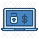 Blue Security Internet Banking Icon