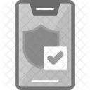 Security Phone Shield Icon