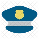 Flat Police Protection Icon