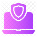 Security Laptop Malware Icon
