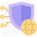 Security Shield Local Network Icon