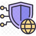 Security Shield Local Network Icon