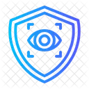 Security Retinal Scan Eye Recognition Icon