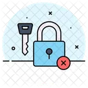 Security Broken Padlock Icon