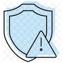 Security Alert Color Shadow Thinline Icon Icon