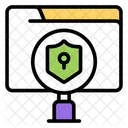Security Analysis Security Search Find Security Icon