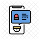 Security Application Message Icon