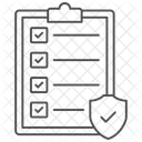 Security Assessment Thinline Icon Icon