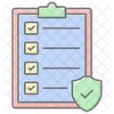 Security Assessment Lineal Color Icon Icon