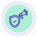 Security Awareness Color Circle Icon Icon