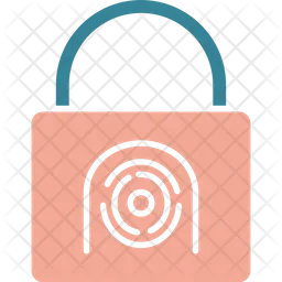 Security basket fingerprint  Icon