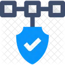 M Blockchain Security Blockchain Blockchain Icon