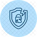 Security Breach Pentaglow Icon